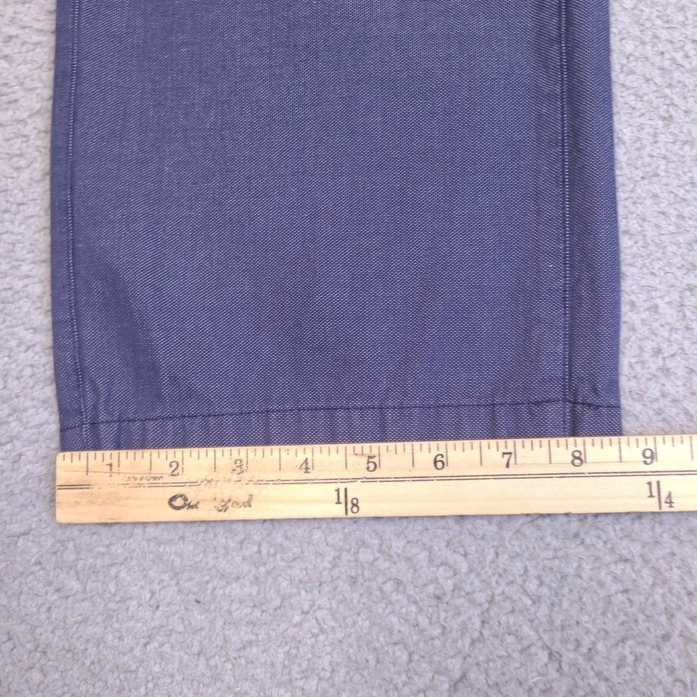 Banana Republic Pants Mens 38x31 Blue Kentfield Straight Flat Front Chino‎ Dress